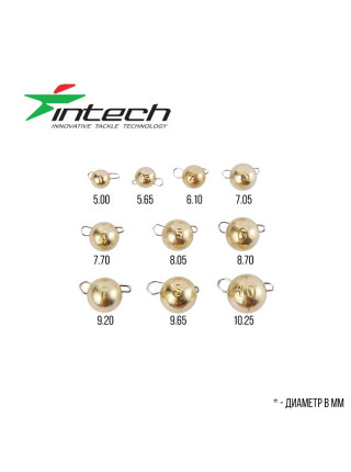 Collapsible load INTECH Tungsten 74 Gold