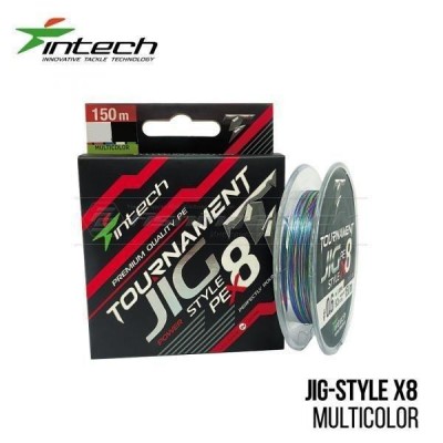 Intech Tournament Jig Style PE X8 Multicolore 150m