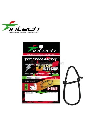 Intech Tournament Drop Snap Mattschwarz