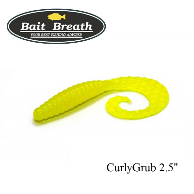 Bait Breath Curly Grub 2,5"