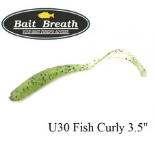 Bait Breath U30 Fish Curly 3.5"